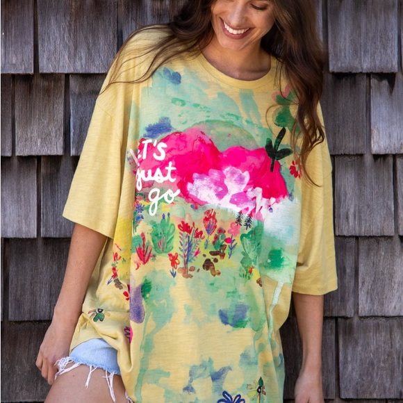 One Size Cotton Easy Tee - Picture 1 of 7